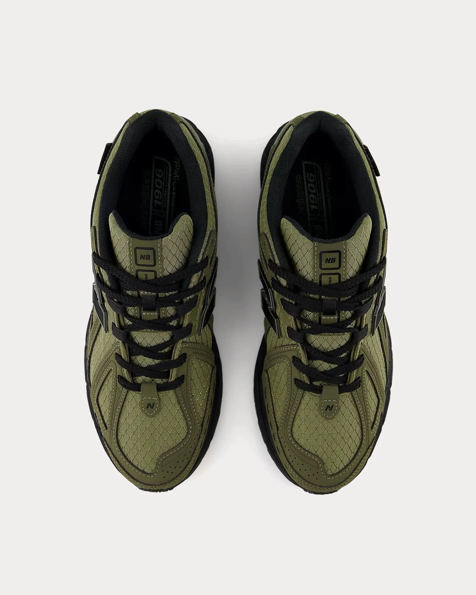 1906r Dark Camo / Covert Green / Black Low Top Sneakers