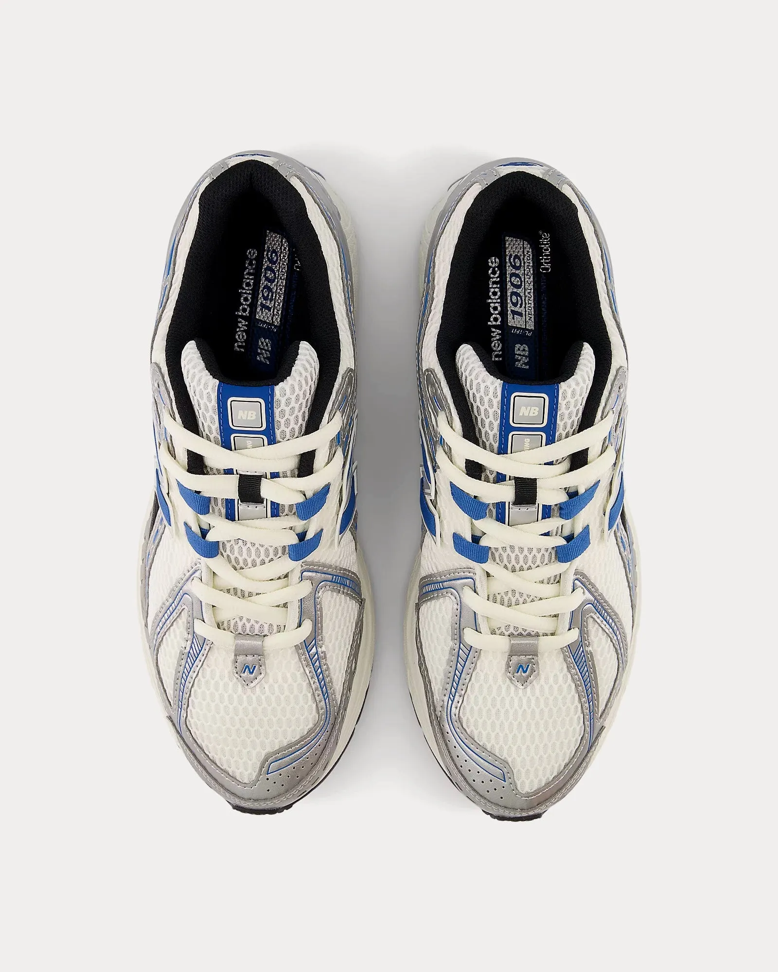 1906R Silver Metallic / Blue Agate / Sea Salt Low Top Sneakers