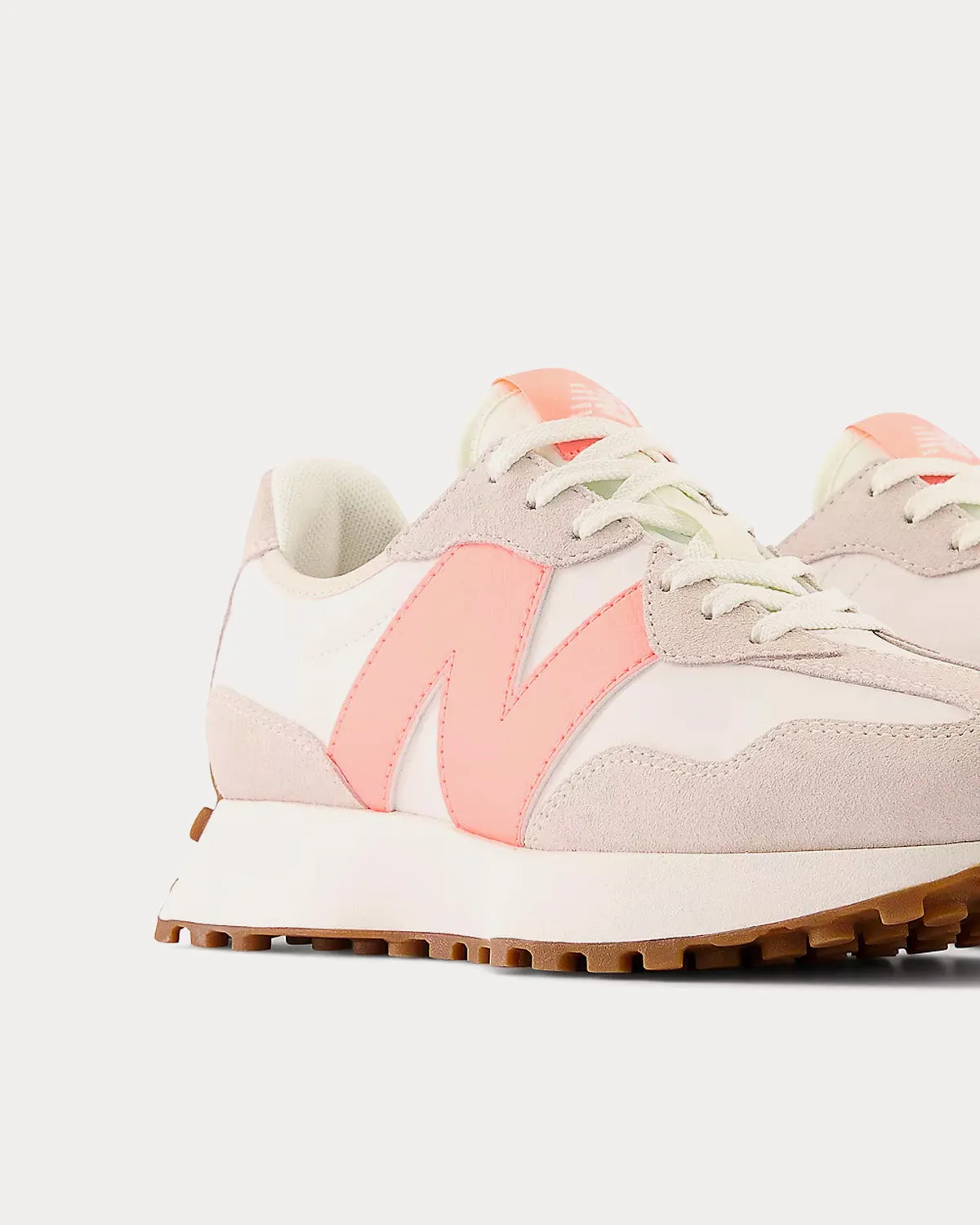 327 Moonbeam / Grapefruit Low Top Sneakers