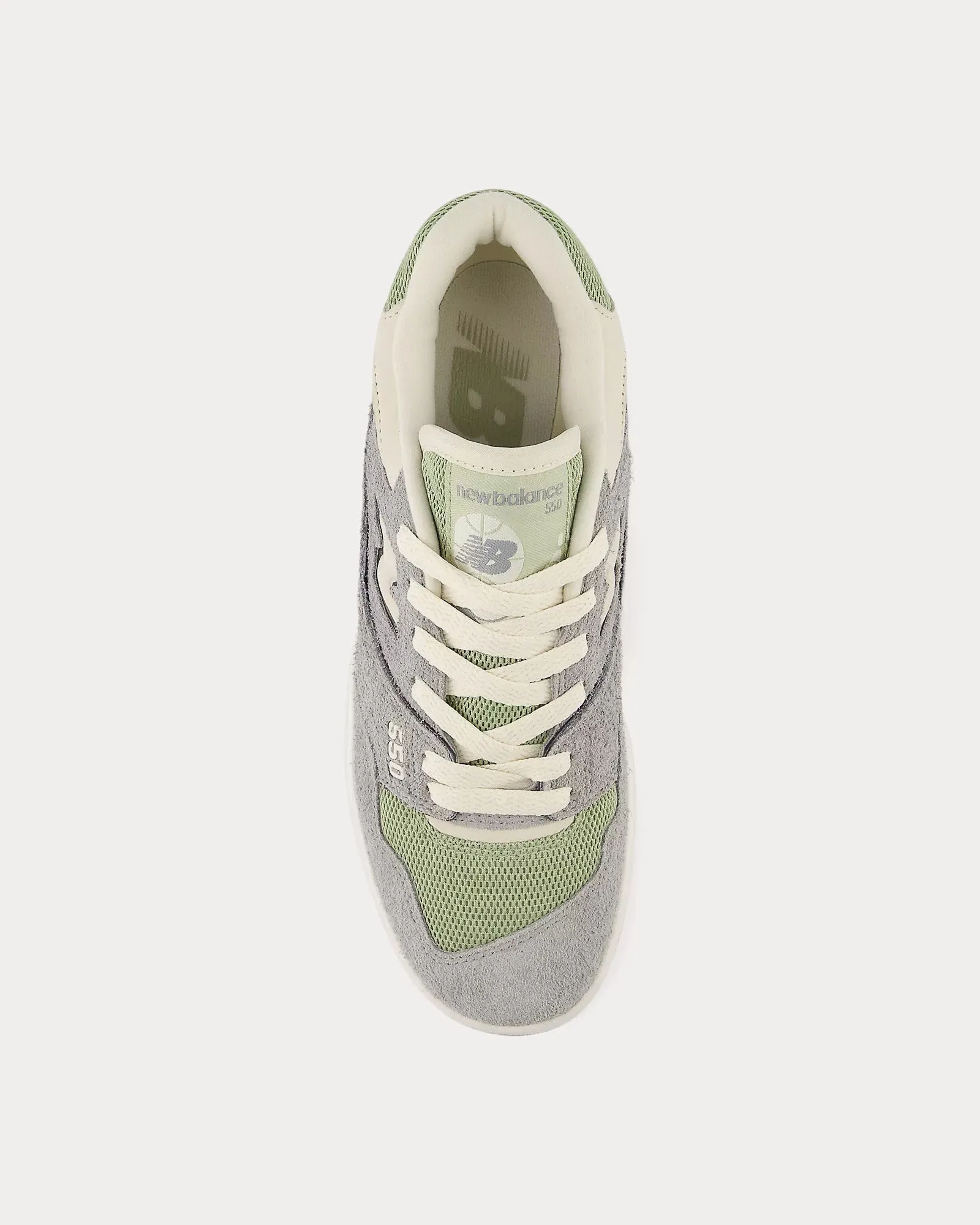 550 Slate Grey / Olivine / Linen Low Top Sneakers