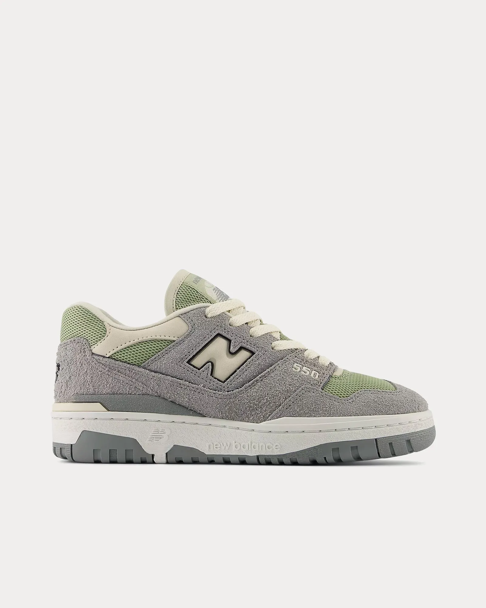 550 Slate Grey / Olivine / Linen Low Top Sneakers