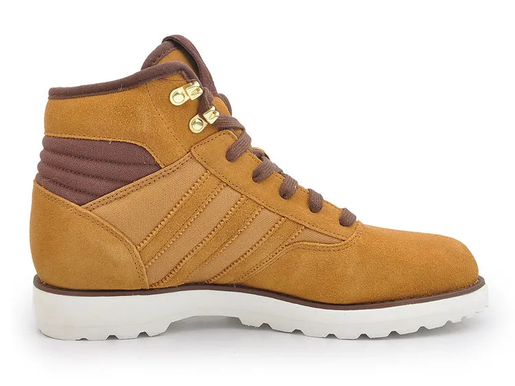 ADIDAS NAVVY 2 WHEAT BEIGE WHITE BROWN TRAINER BOOTS M20645