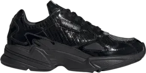 Adidas Wmns Falcon 'Glossy Black' sneakers, black