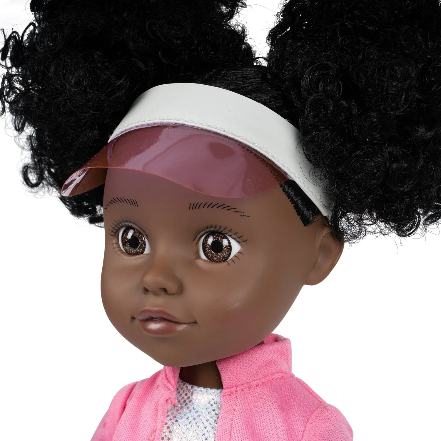 Adora Glow Girls African American Doll Set with Glow-in-the-Dark Clothes & Accessories - Serena