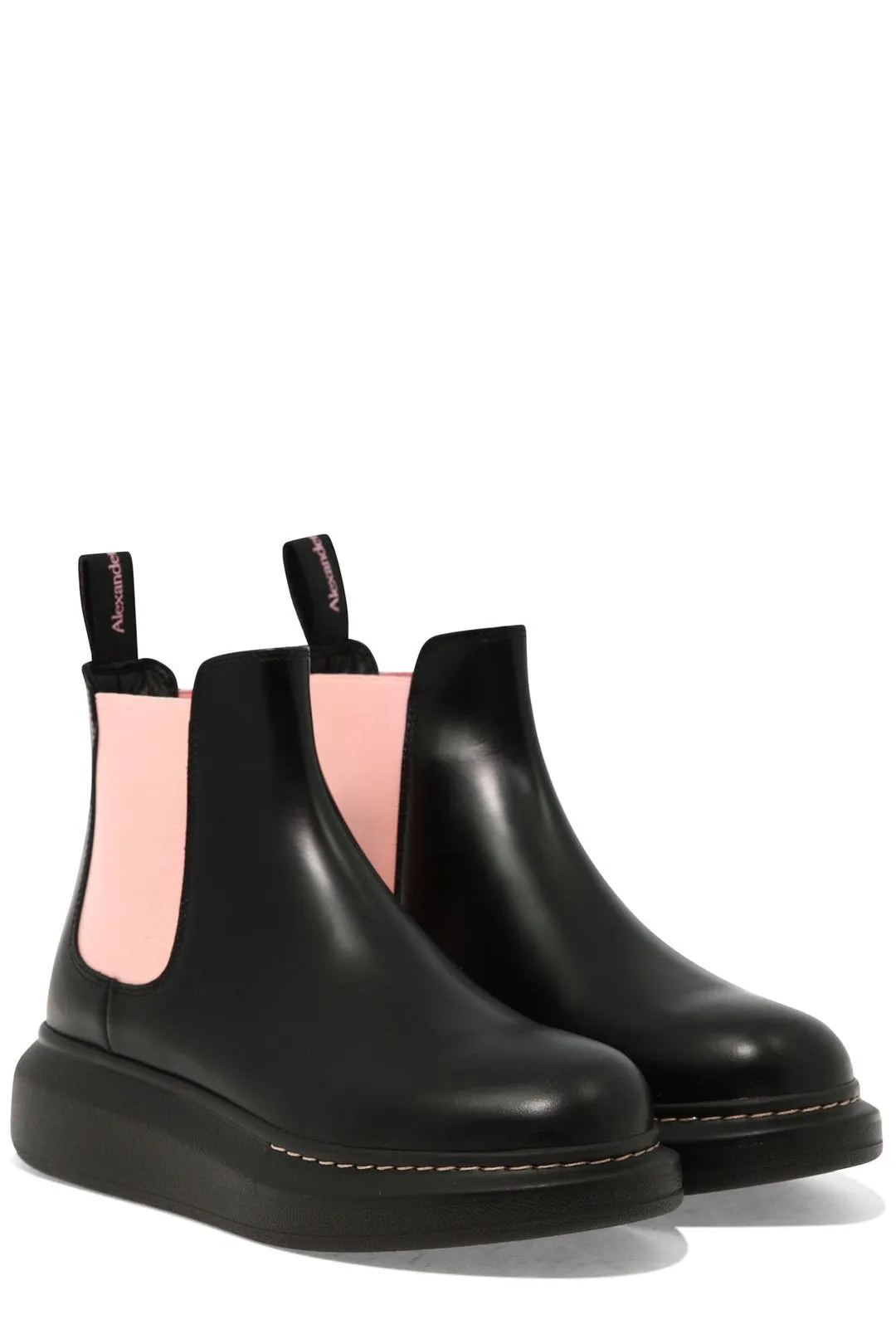 Alexander McQueen Hybrid Slip-On Chelsea Boots