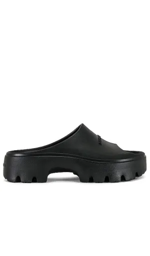 ALLSAINTS Eclipse Flatform Slider in Black