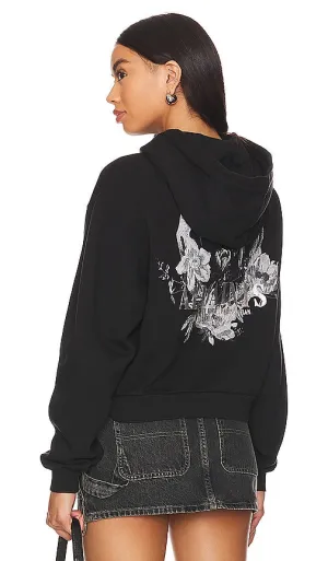 ALLSAINTS Fortuna Pippa Hoody in Black