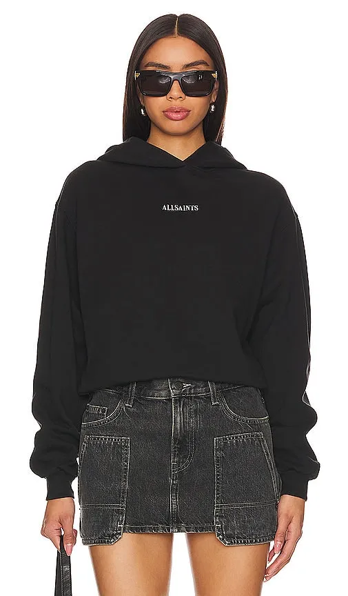 ALLSAINTS Fortuna Pippa Hoody in Black