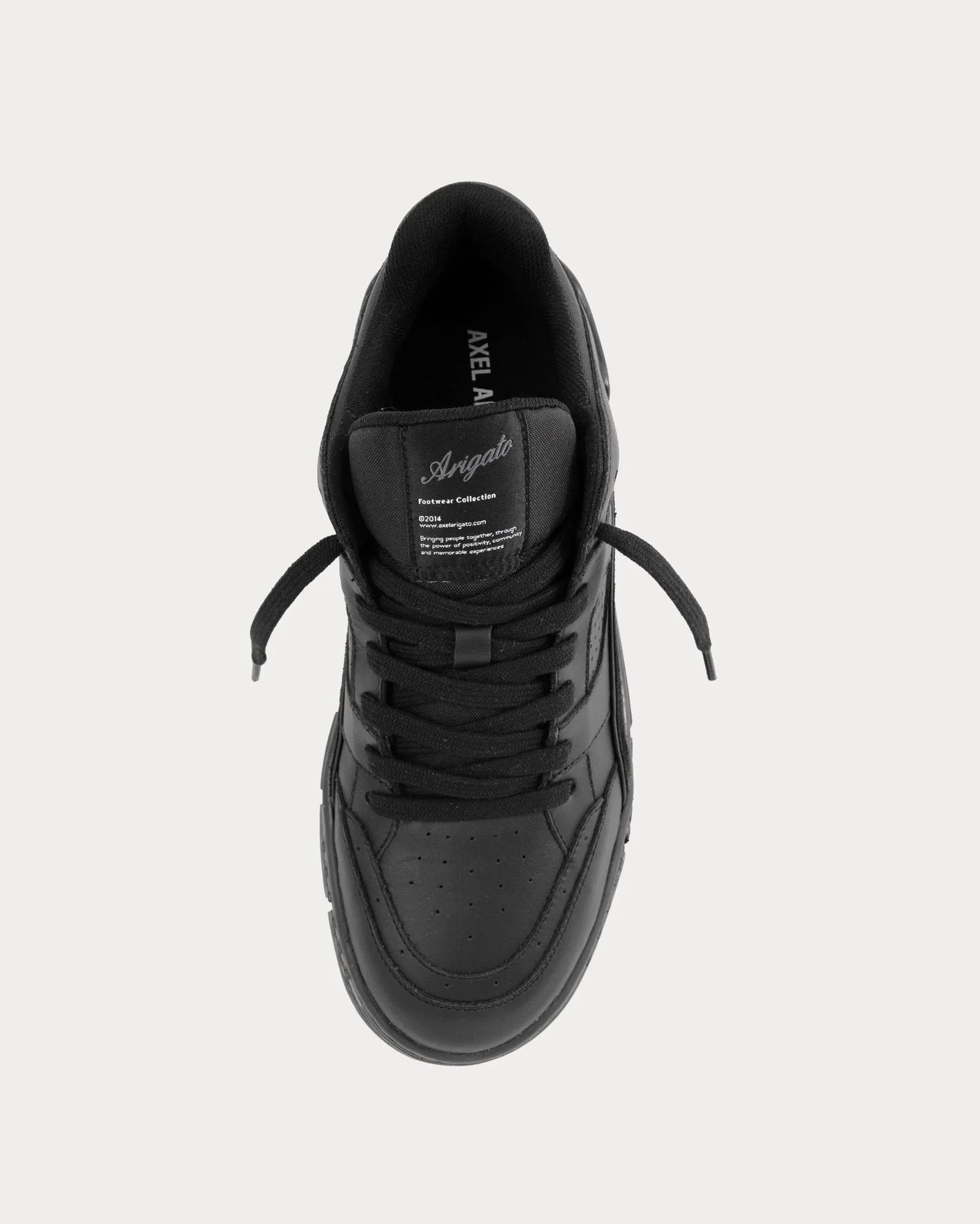 Area Lo Black / Grey Low Top Sneakers