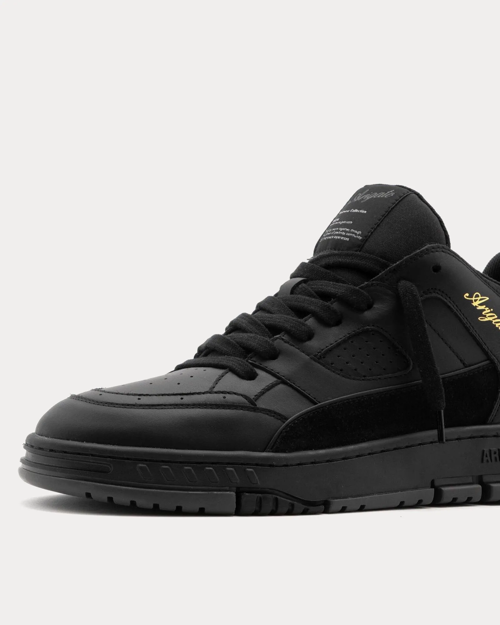 Area Lo Black / Grey Low Top Sneakers