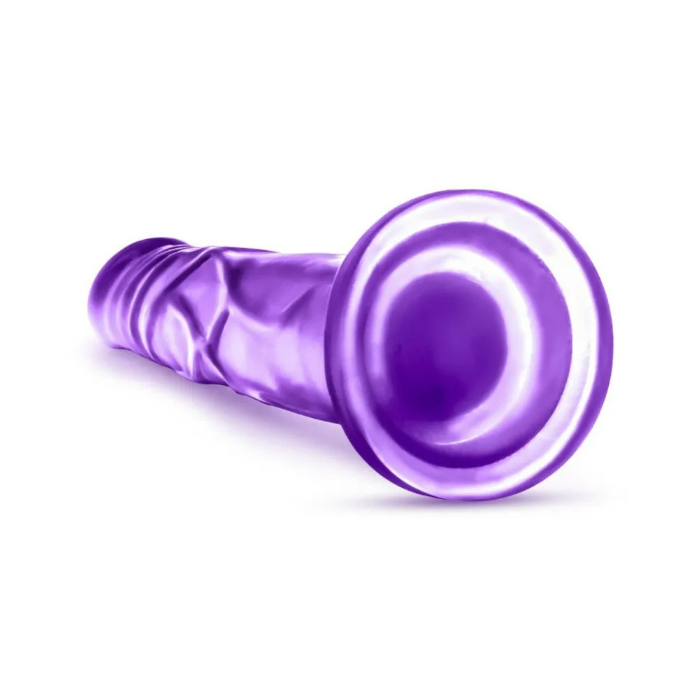 B Yours Sweet 'n Hard 5 Realistic 7.5 in. Dildo Purple