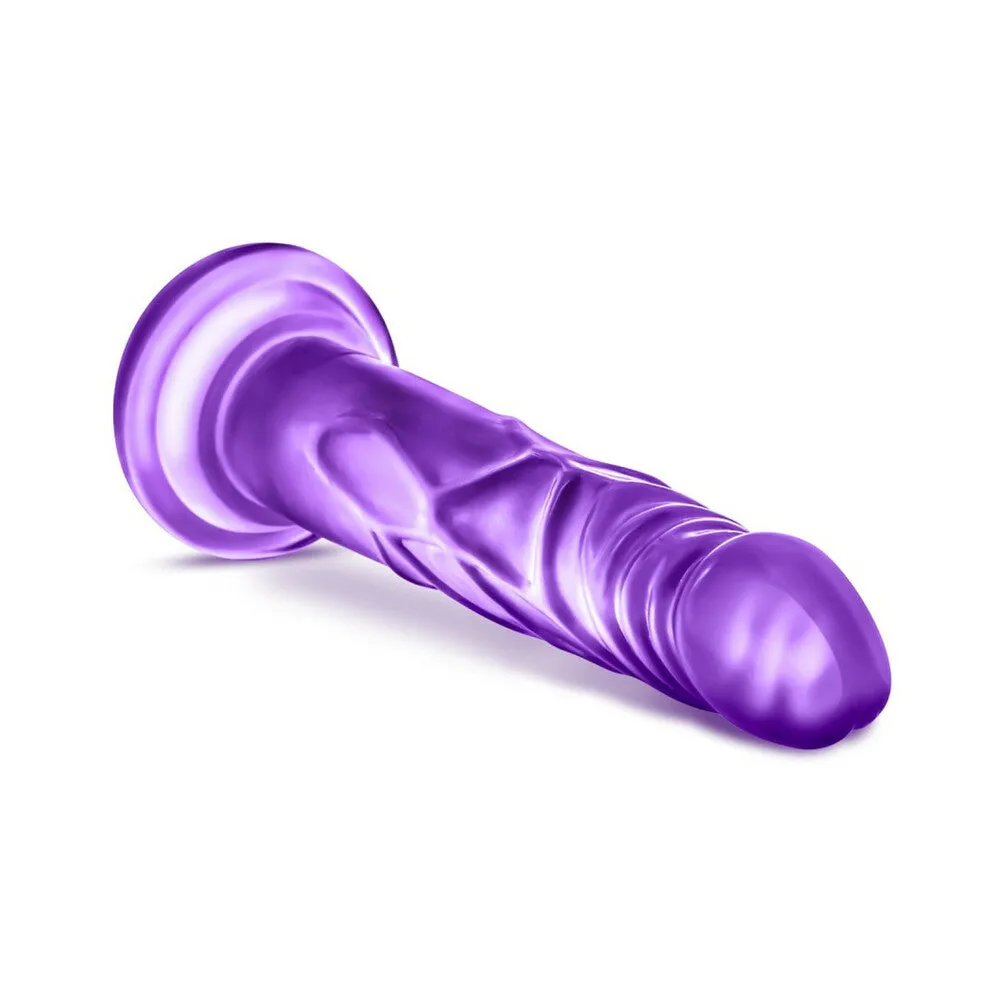 B Yours Sweet 'n Hard 5 Realistic 7.5 in. Dildo Purple