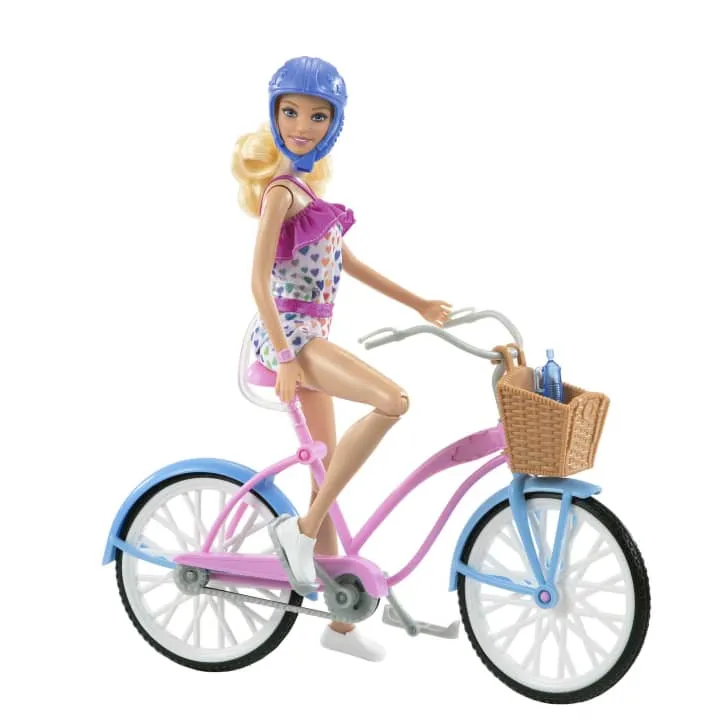 Barbie - Doll And Bicycle HBY28