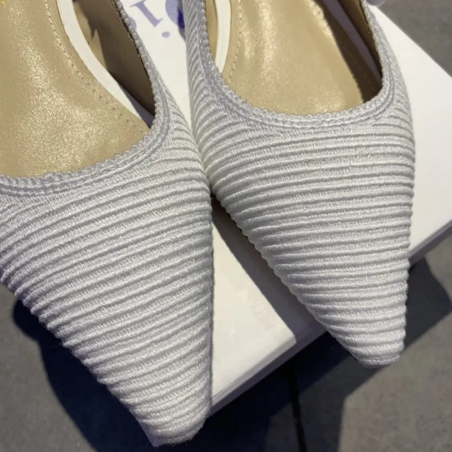 CD J'Ador Slingback Pump White For Women 0.6 in / 1.5 cm