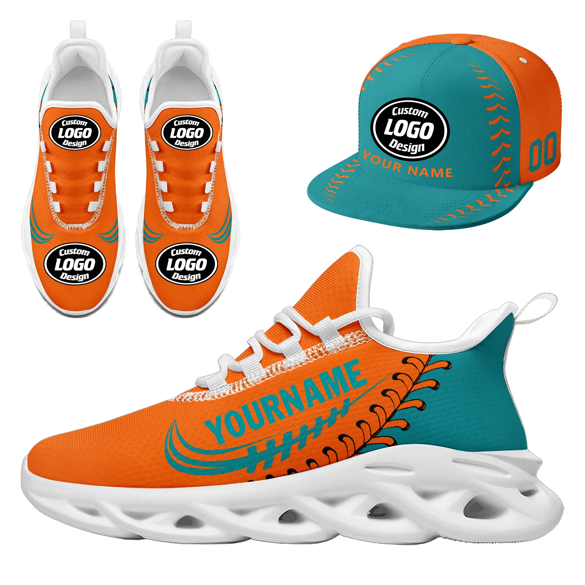 Corporate Gifts,Custom MaxSoul Shoes and Hat Combo Personalized JH-bd0b00ea-e