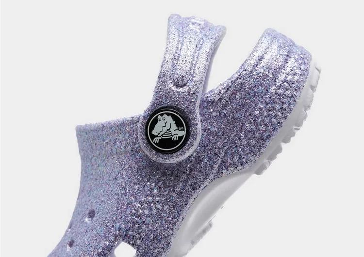 Crocs Classic Glitter Clog Kids(C11-J3) - Frosted Glitter