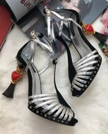 DolGa Pumps Silver For Women DG Shoes