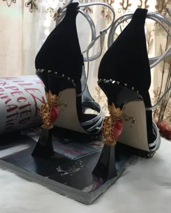 DolGa Pumps Silver For Women DG Shoes
