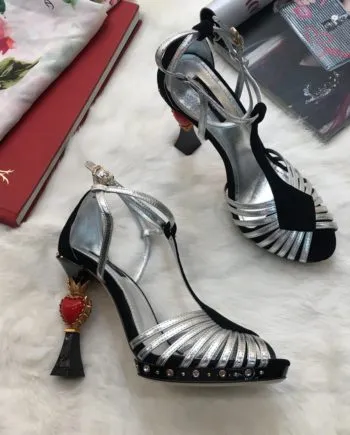 DolGa Pumps Silver For Women DG Shoes