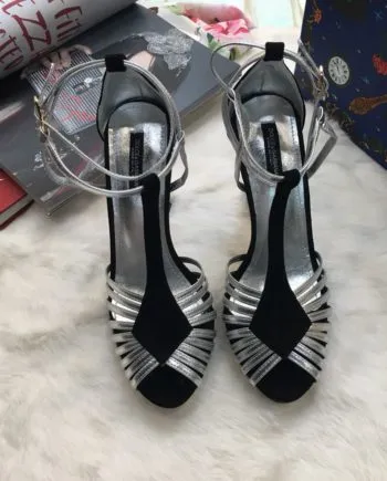 DolGa Pumps Silver For Women DG Shoes