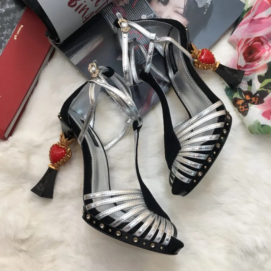 DolGa Pumps Silver For Women DG Shoes