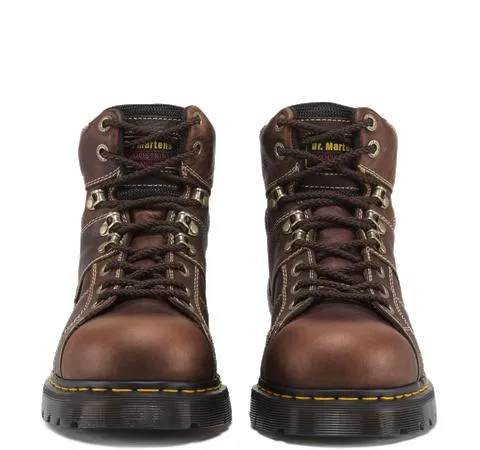 'Dr. Martens' Men's 6" Ironbridge Leather EH WP Steel Toe - Brown
