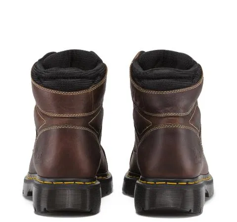 'Dr. Martens' Men's 6" Ironbridge Leather EH WP Steel Toe - Brown