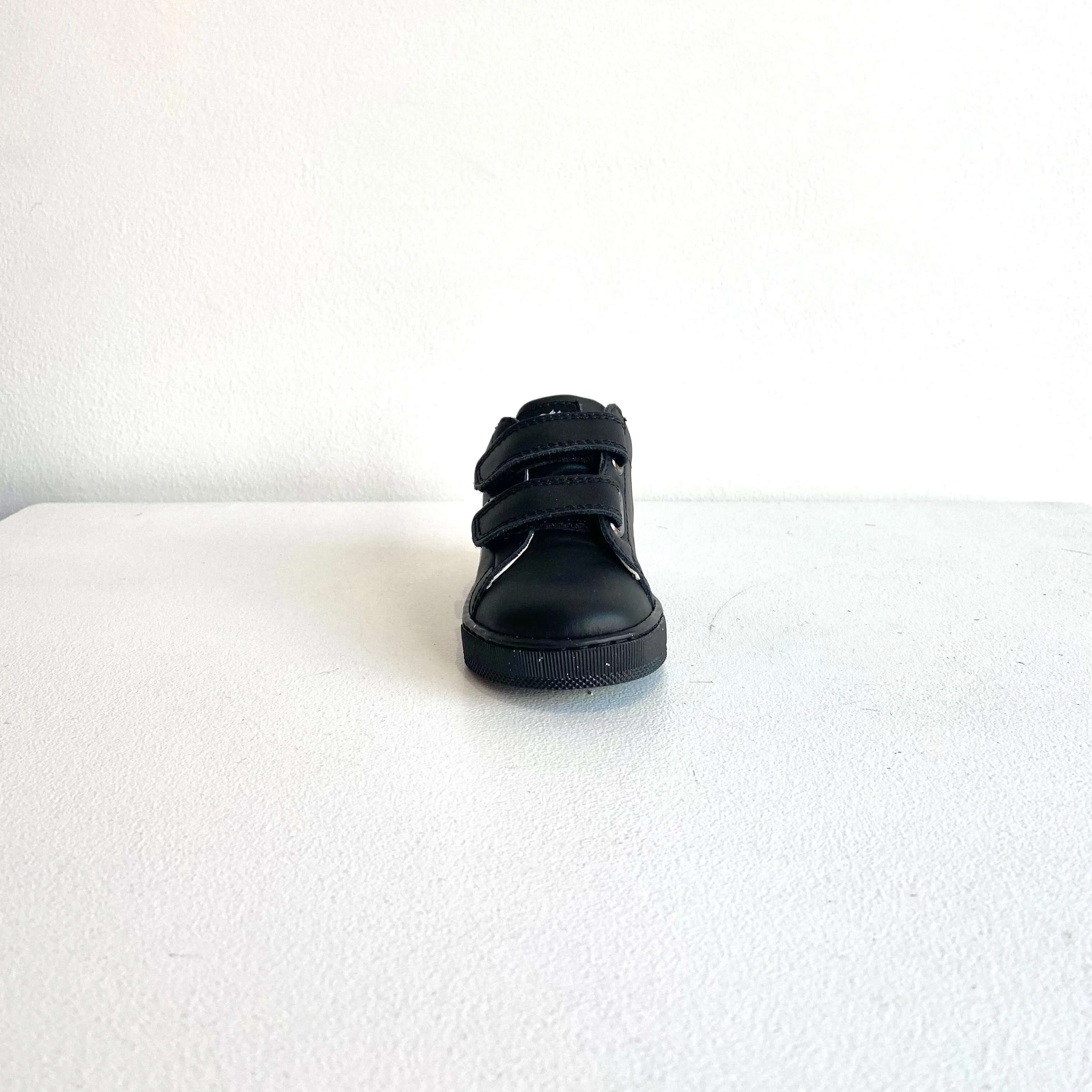 Falcotto Baby Boy's Black & SIiver Salazar Trainers