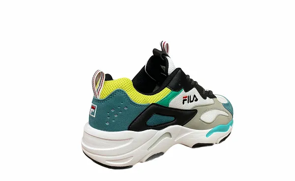 Fila scarpa sneakers da uomo Ray Tracer 1010685.13C bianco-nero-grigio