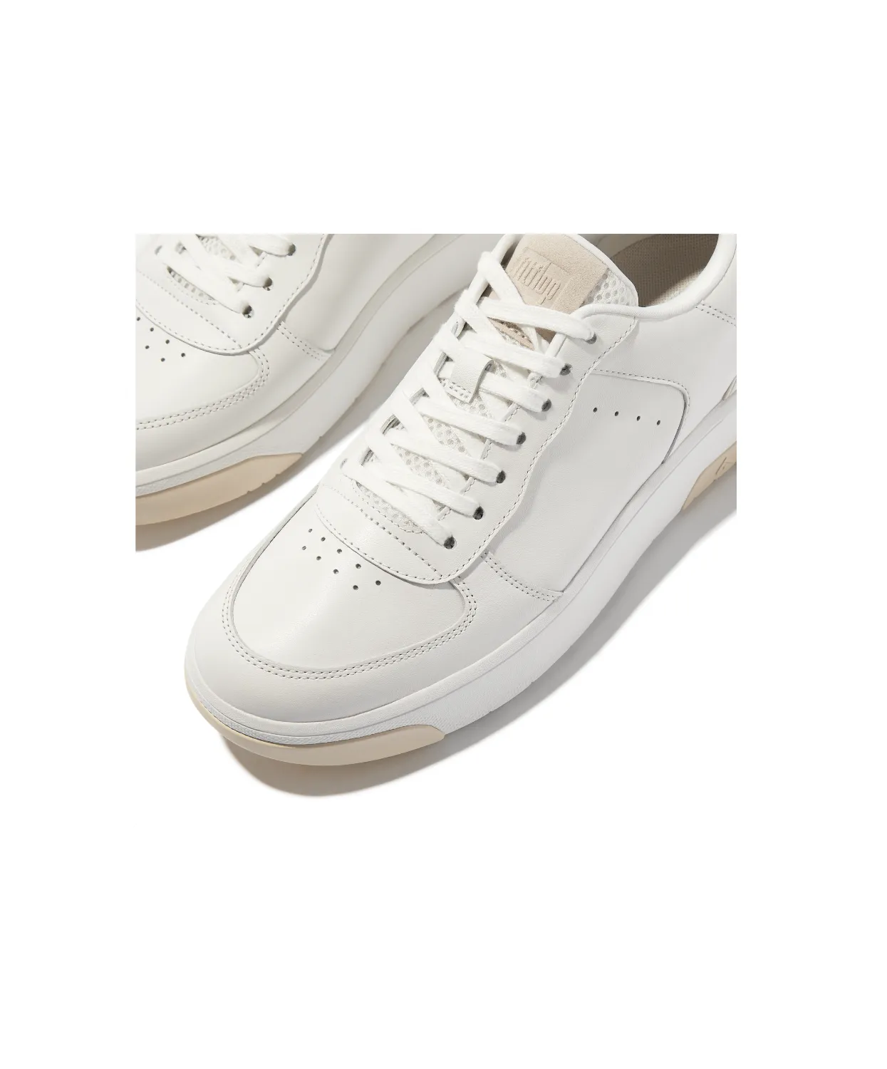 FitFlop Rally Evo Leather Sneaker Urban White