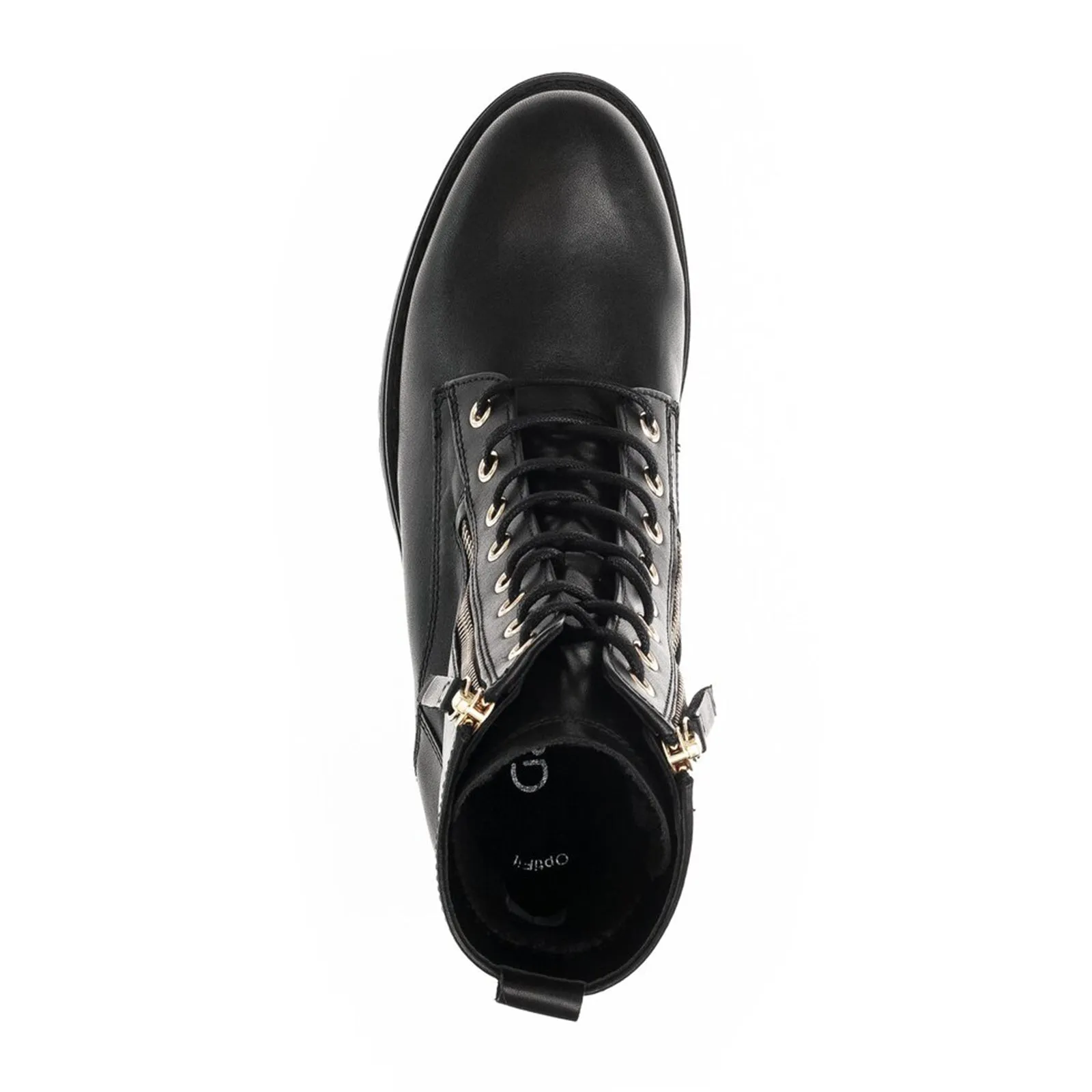 Gabor 52.785.67 Combat Zip Boot (Women) - Schwarz