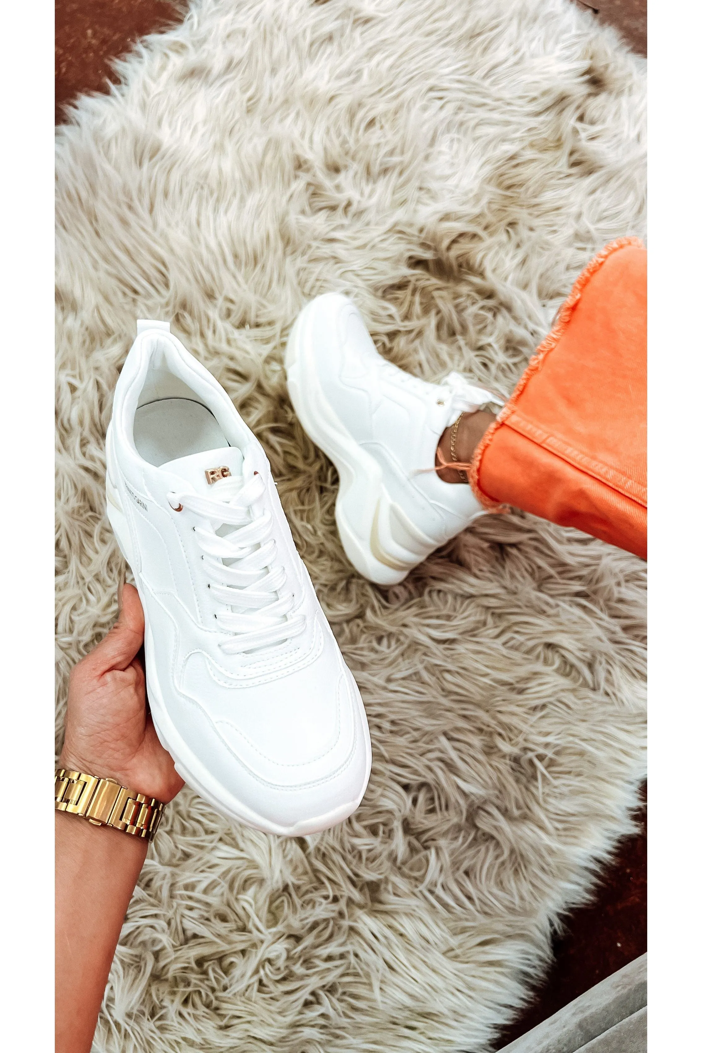 Garini Italy White Sneakers