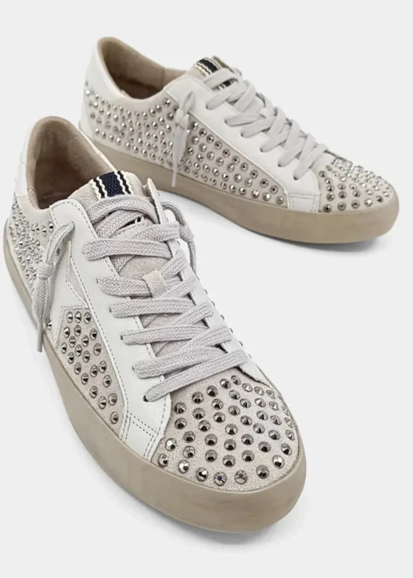 girls studded sneaker