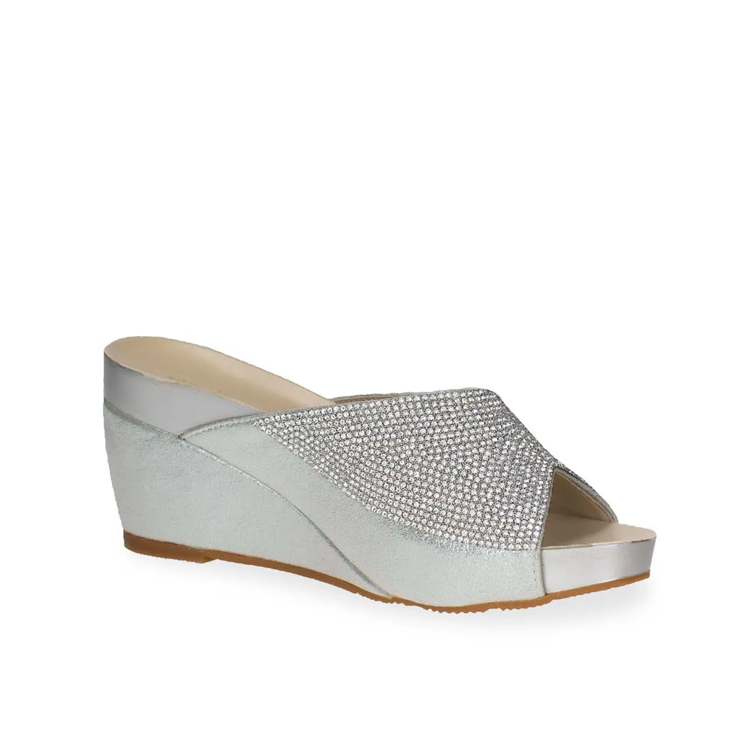 Glitter Crystal Dinner Wedges 3" inch [Arch-legance Series][ODD SIZES LEFT]