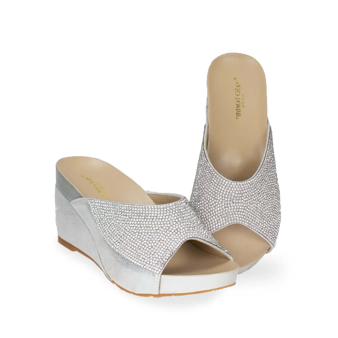 Glitter Crystal Dinner Wedges 3" inch [Arch-legance Series][ODD SIZES LEFT]