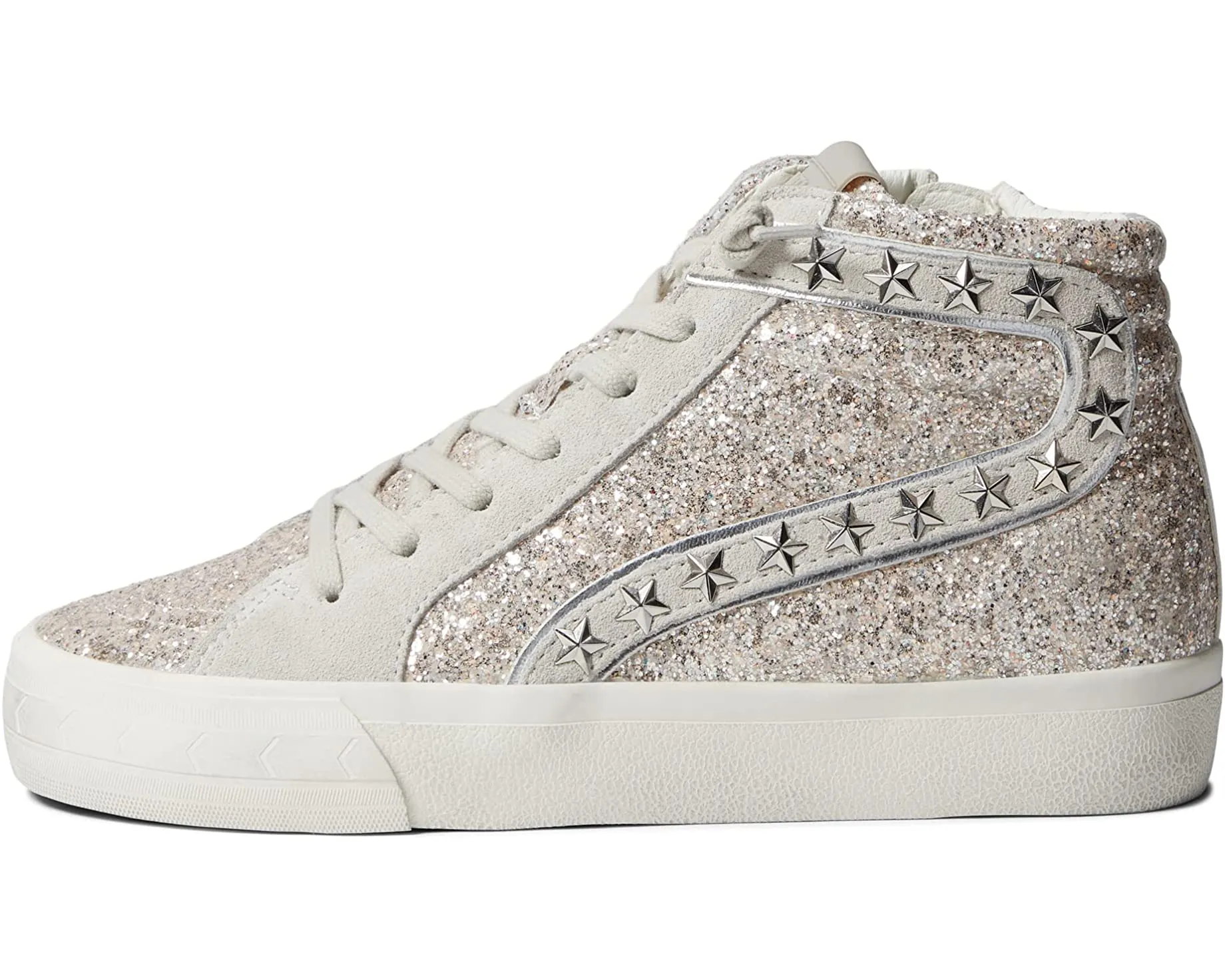 Hailey High Vintage Havana Sneakers, Glitter Wash