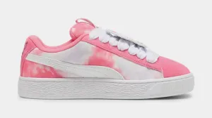 Hello Kitty And Friends Suede XL Grade School Lifestyle Shoes (Magic Rose/Peaceful Blue)