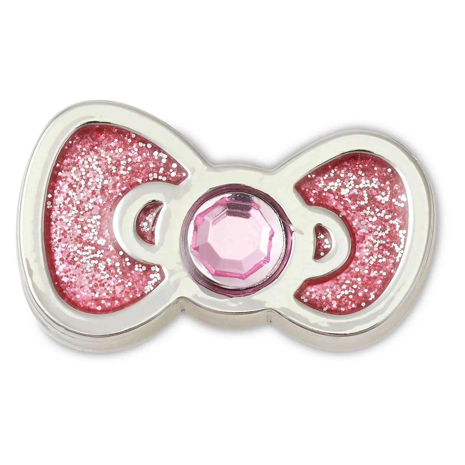 Hello Kitty Glitter Bow Jibbitz
