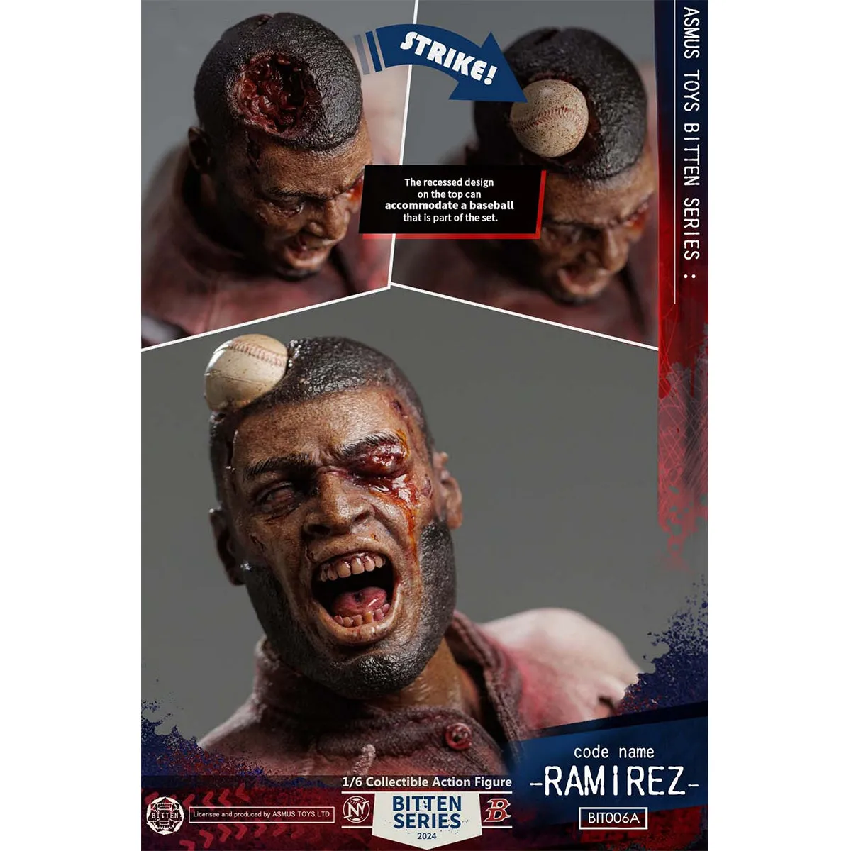 HiPlay Asmus Toys Ramirez Bitten Series Action Figure