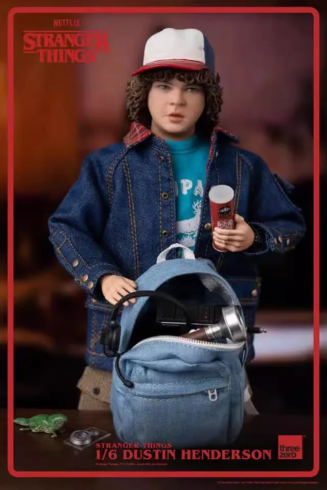 In-stock 1/6 ThreeZero 3Z0280 Stranger Things - Dustin Henderson Action Figure