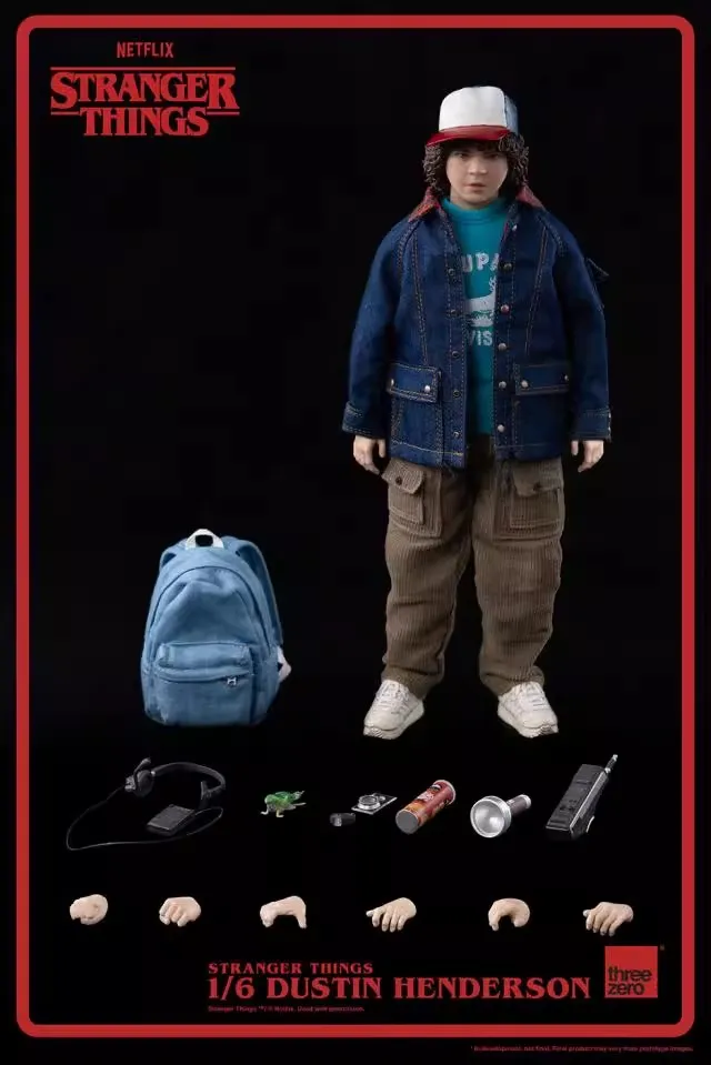 In-stock 1/6 ThreeZero 3Z0280 Stranger Things - Dustin Henderson Action Figure