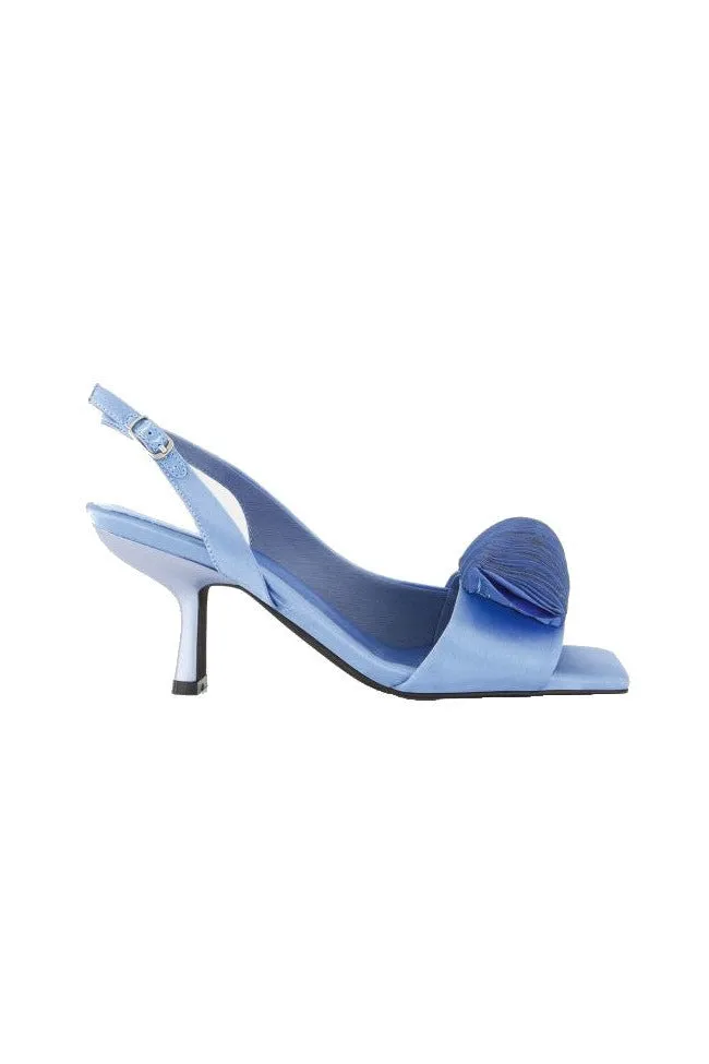 Jeffrey Campbell Duffy Heels in Blue Satin