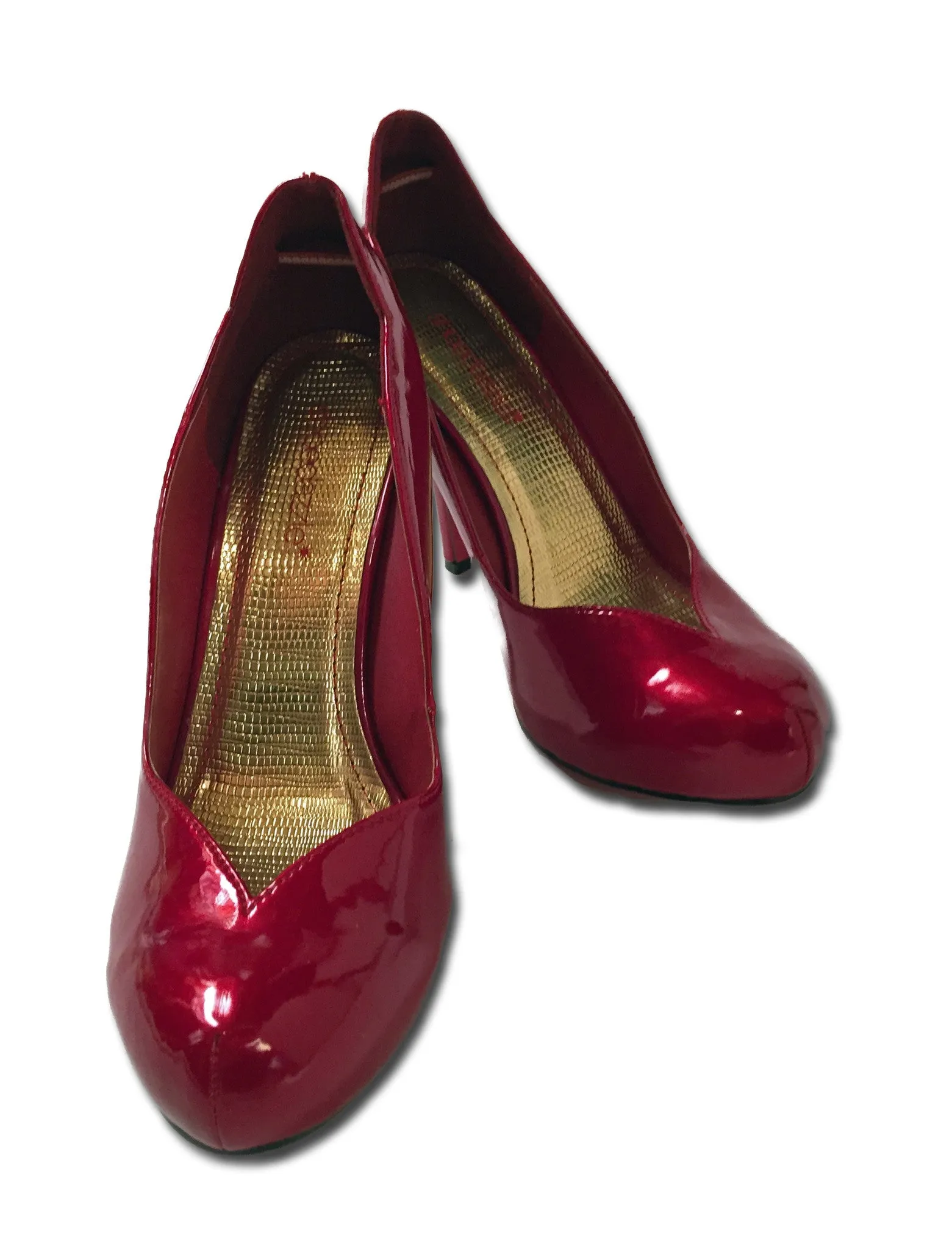 Kim Kardashian's Red Glitter Heels