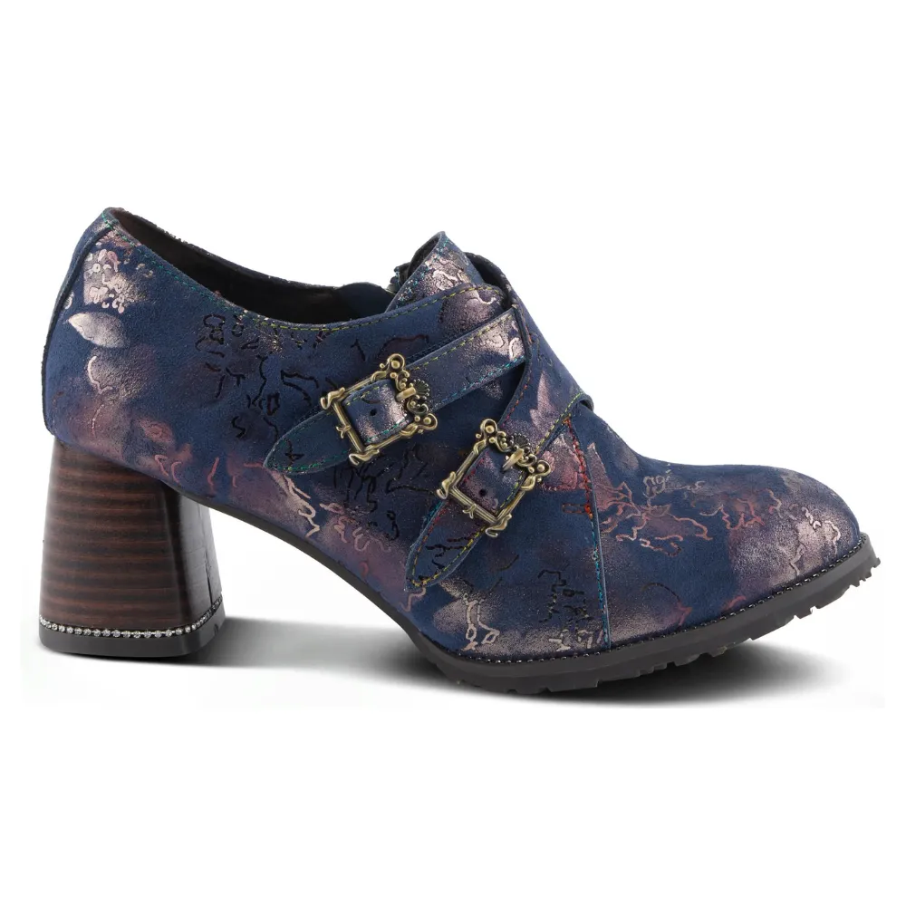 L'artiste By Spring Step Maisiana Navy Multi Suede Pump (Women's)