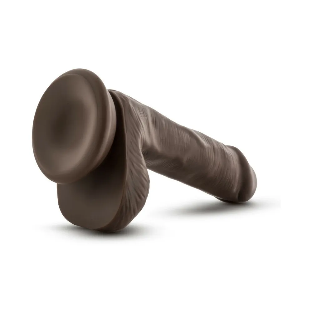 Loverboy Top Gun Tommy Realistic 6 in. Dildo with Balls Brown