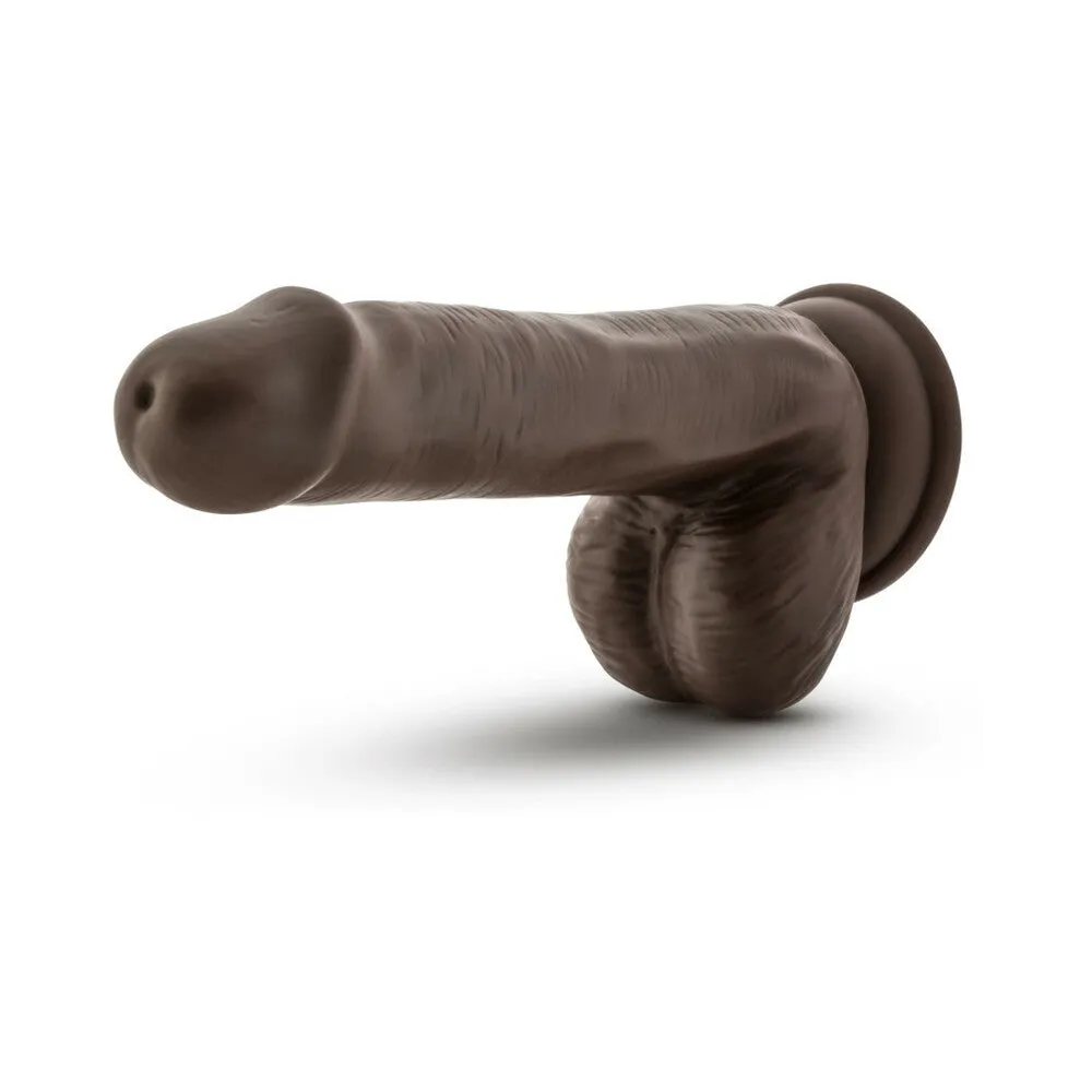 Loverboy Top Gun Tommy Realistic 6 in. Dildo with Balls Brown