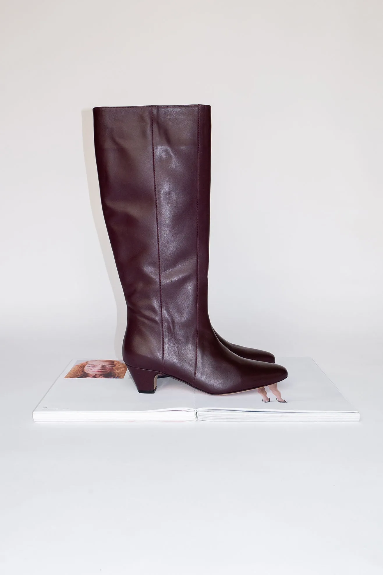 MR. LARKIN, Bane Boot, Bordeaux Leather