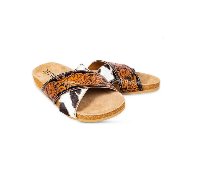 Nevada Hand Tooled Sandals