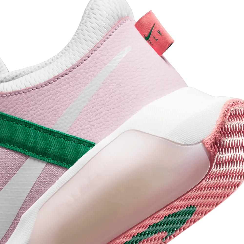 Nike Air Zoom Crossover Older Kids' Basketball Shoes 'Pink/White/Green'