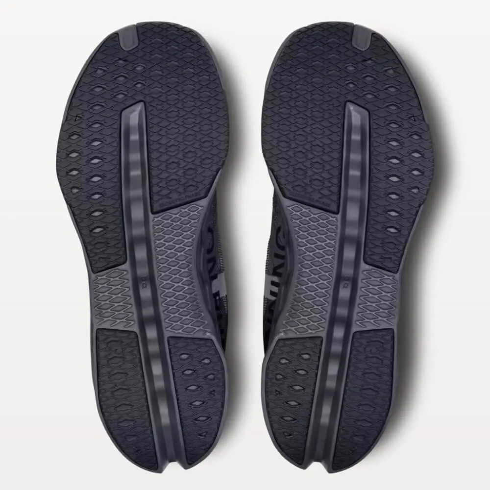 On Men's Cloudsurfer Next Wide Shoes - Black / Eclipse